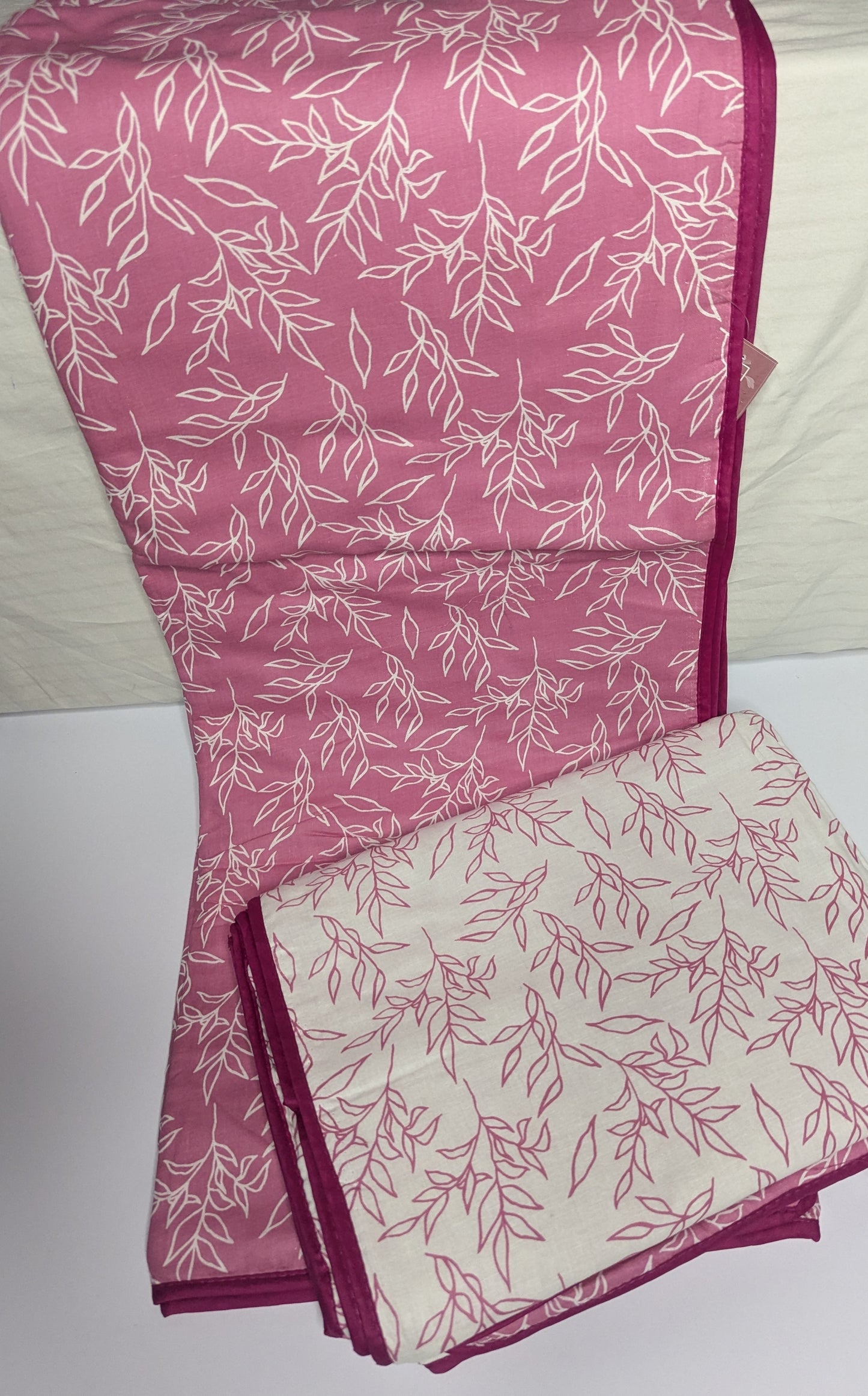 REVERSIBLE 100% COTTON DOHAR SETS IN RED