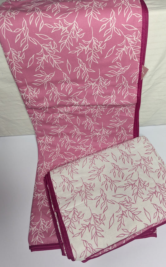 REVERSIBLE 100% COTTON DOHAR SETS IN RED