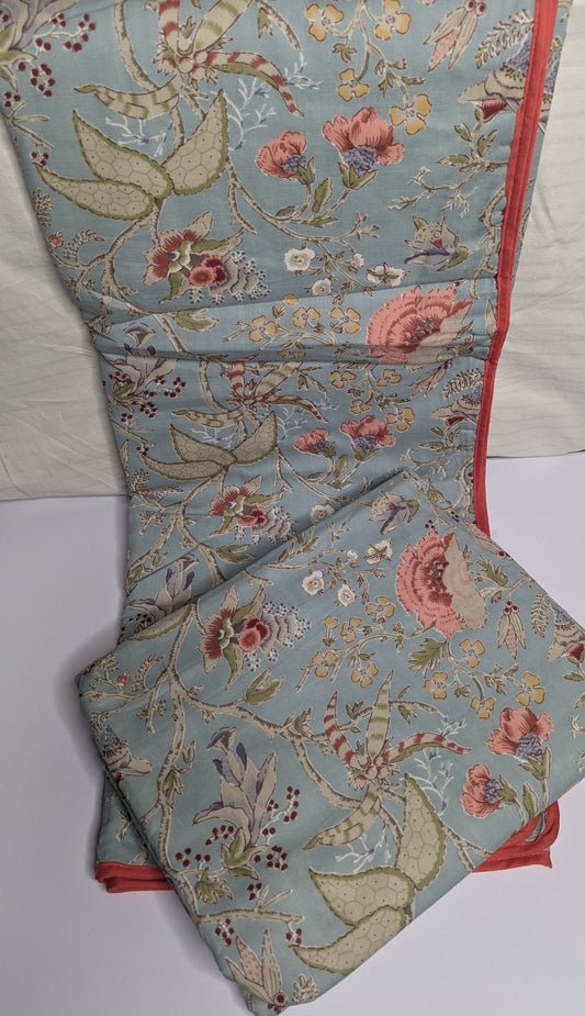 REVERSIBLE 100% COTTON DOHAR in MULTICOLORED