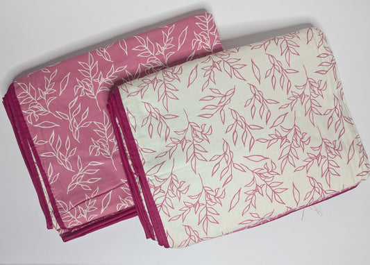 REVERSIBLE 100% COTTON DOHAR SETS IN RED