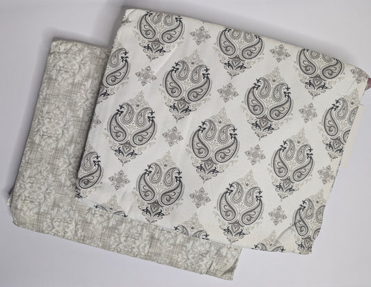 REVERSIBLE 100% COTTON TOP SHEETS in MULTICOLORED